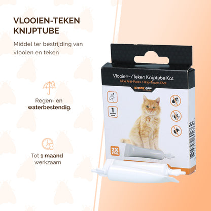 Knock Pestcontrol vlooien-tekenpipet Kat NL/FR