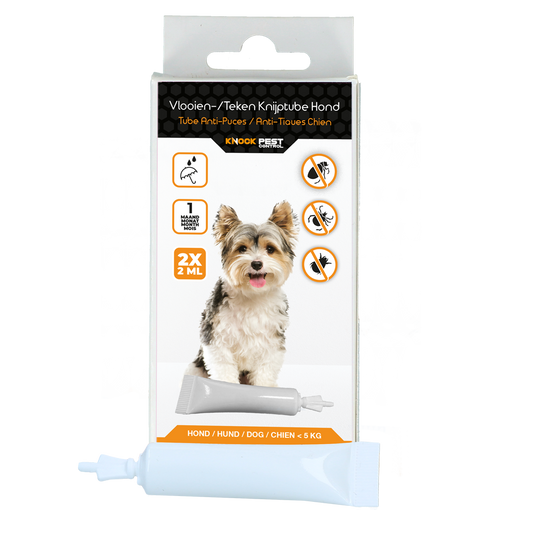 Knock Pestcontrol vlooien-tekenpipet Hond <5 kg