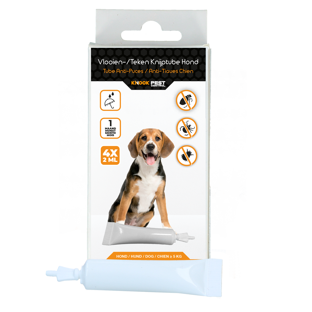 Knock Pestcontrol vlooien-tekenpipet Hond >= 5 kg