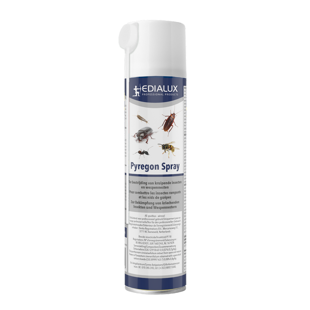 Pyregon Spray 400 ml spuitbus met spuitlans