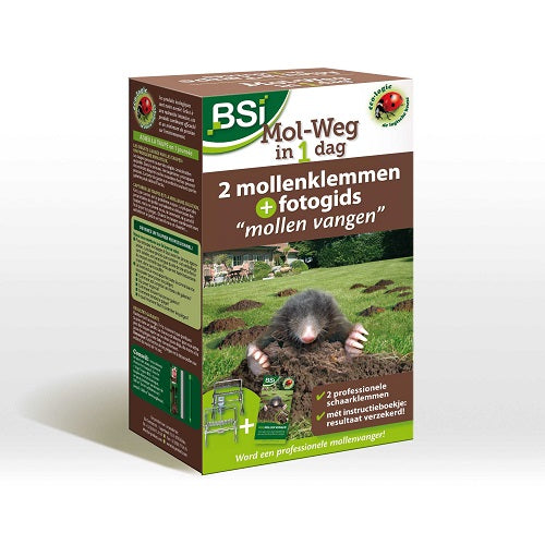 Mol-Weg in 1 dag, 2 klemmen+fotogids