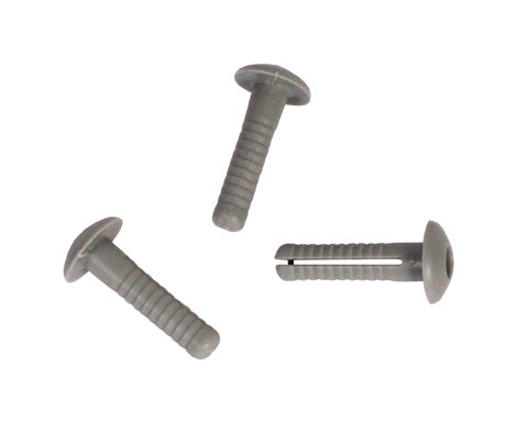 Verankeringsplug grijs nylon 25mm, 100st