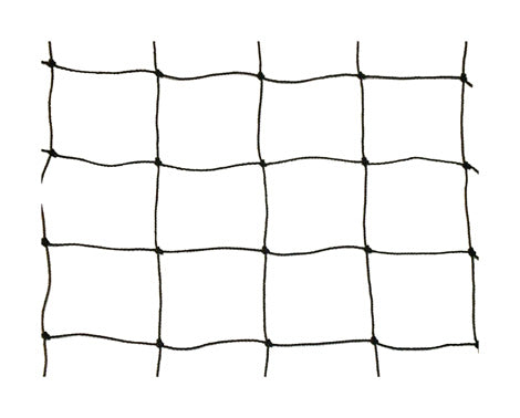 Duivennet zwart 0,9mm, 50x50mm, 5x10m