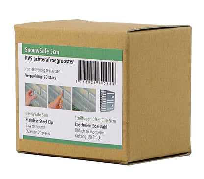 SpouwSafe karton 20st. 5 cm