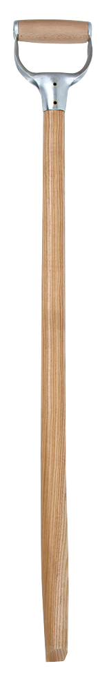 Steel 95 cm x 35 mm met D-Grip voor alu-schop