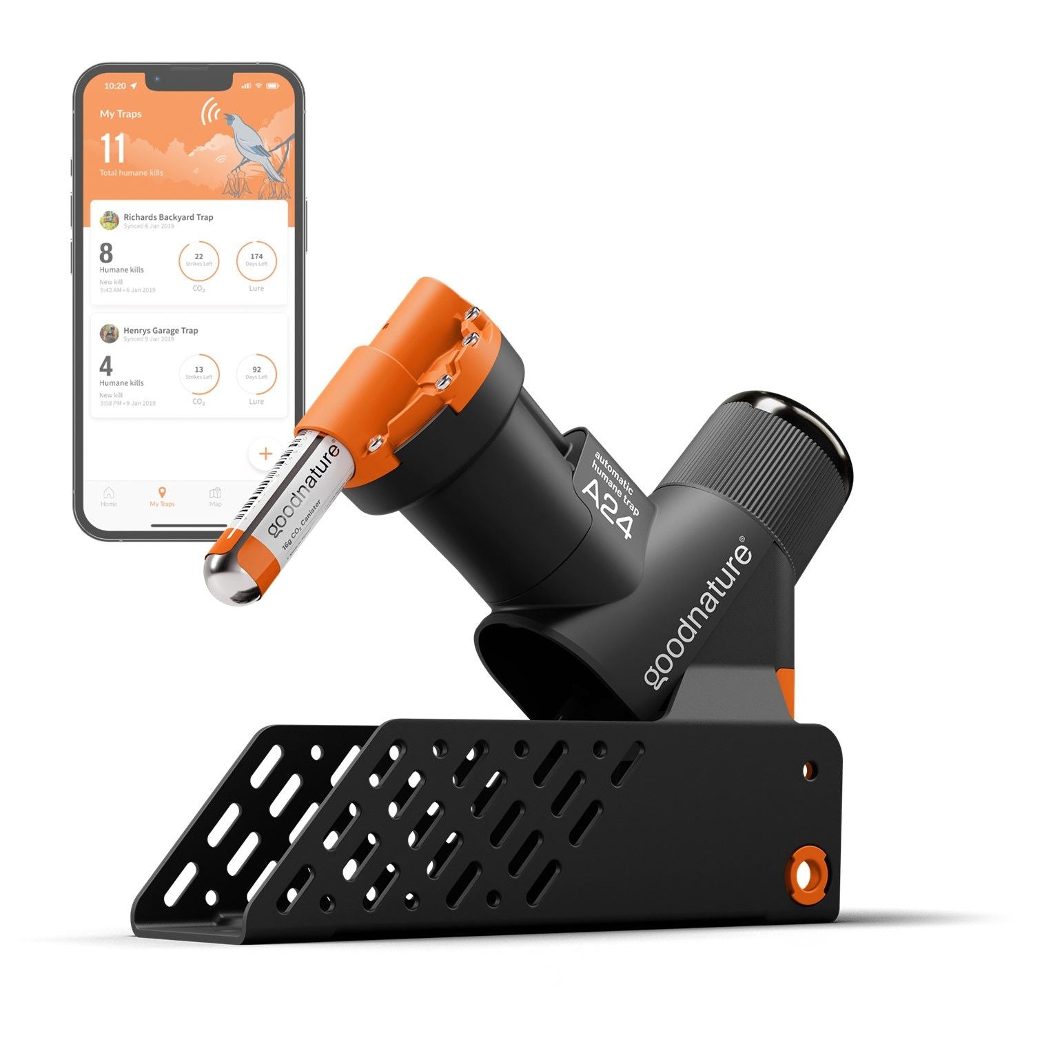 Goodnature Smart Trap Kit - slimme ratten- en muizenval met app - Dierplagenshop
