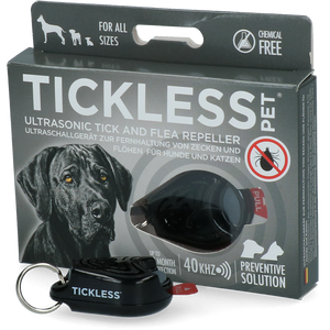 Tickless Pet minimaal 6 maanden bescherming Zwart