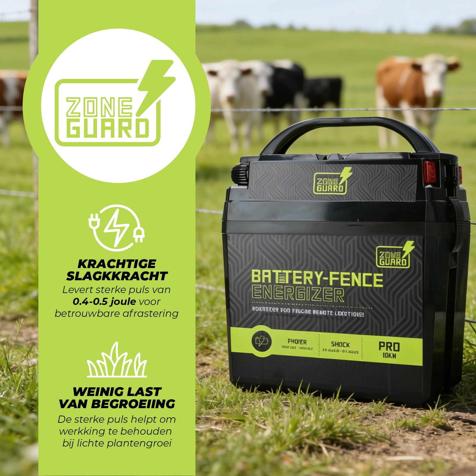 ZoneGuard Battery Energizer Pro 10 km