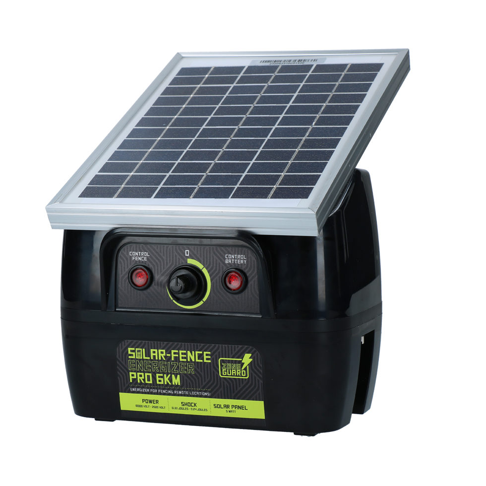 Zoneguard Solar-Fence Energizer Pro 6 km