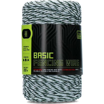 Zoneguard Basic Afrasteringsdraad 3 mm 200 m