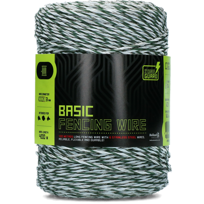 Zoneguard Basic Afrasteringsdraad 3 mm 400 m