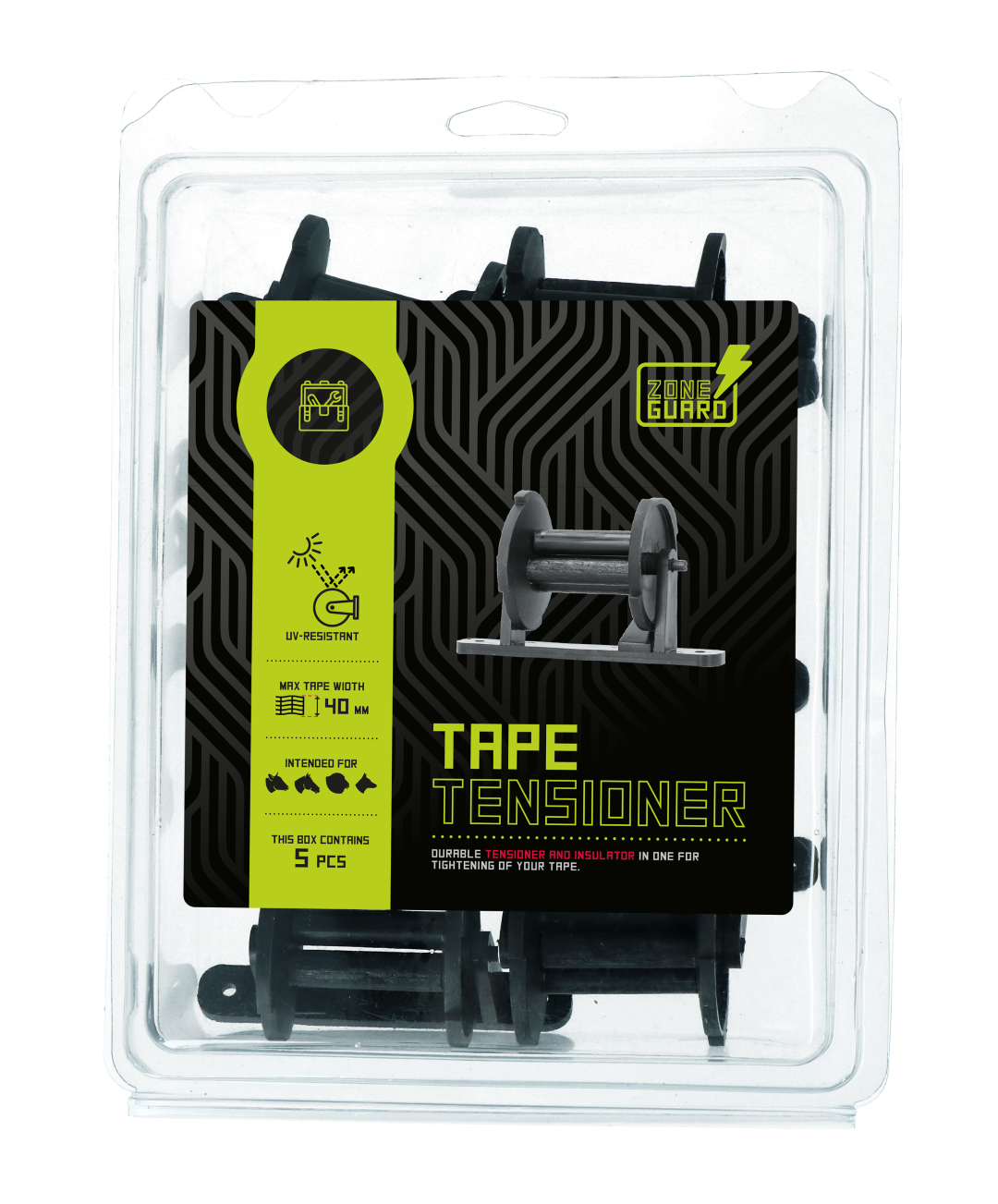 ZoneGuard Lintspanner en isolator 40 mm