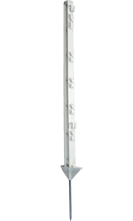ZoneGuard Kunststof Instappaal 75 cm wit