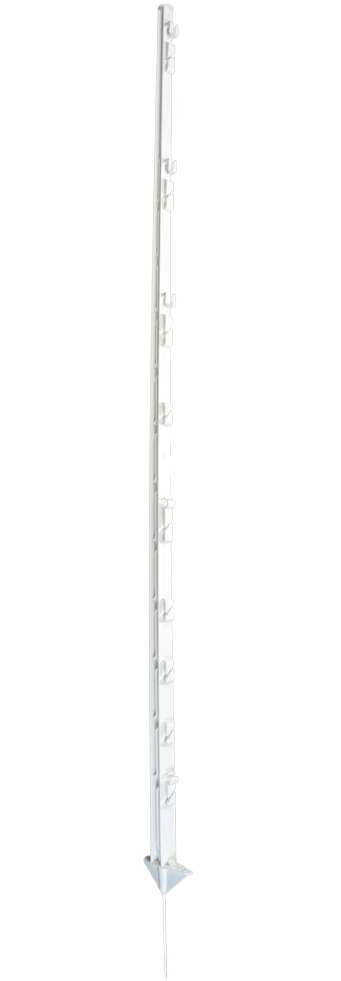 ZoneGuard Kunststof Instappaal 150 cm wit