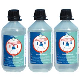 Oogspoelfles 500 ml set 3 x 500 ml