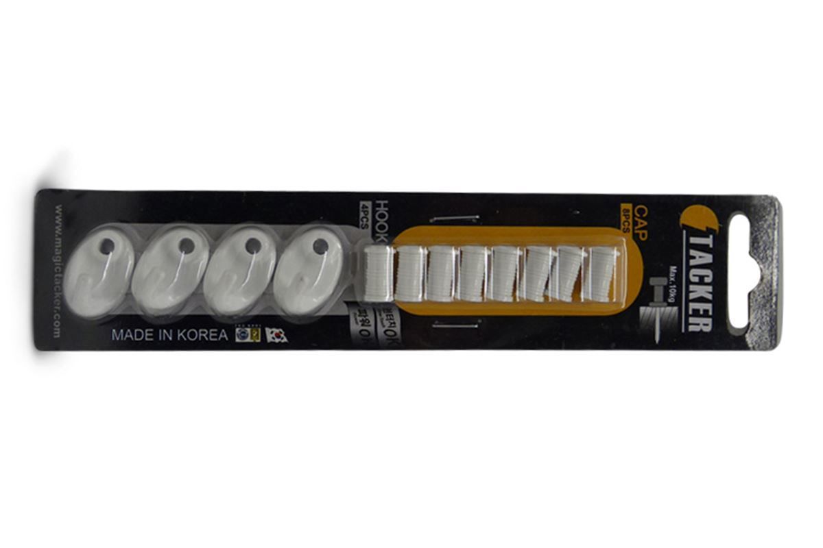 Reserveset Magic Tacker – 8 extra kapjes en 4 haakjes - Dierplagenshop