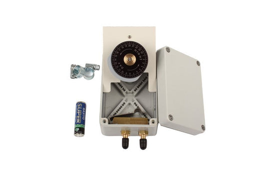 Rotates 90 degrees with every blow Guardian automatic timer