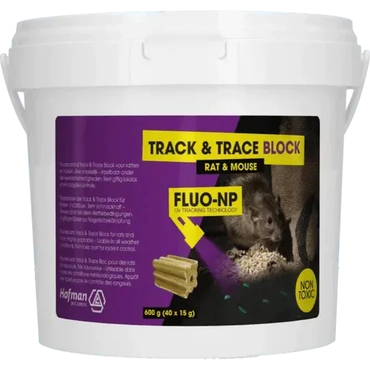 Track & Trace Block Fluo-NP (160x15g) - Dierplagenshop