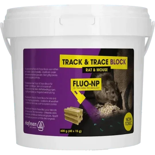 Track & Trace Block Fluo-NP (160x15g) - Dierplagenshop