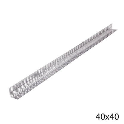 VentiStrip stainless steel ventilation profile 40x40, RVS-304 (1m)