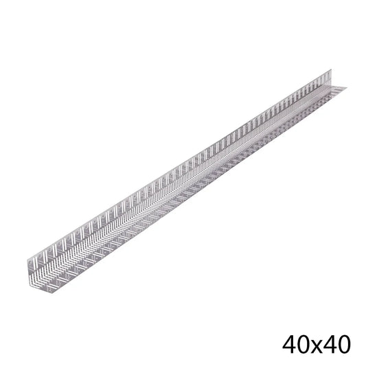 VentiStrip stainless steel ventilation profile 40x40, RVS-304 (1m)