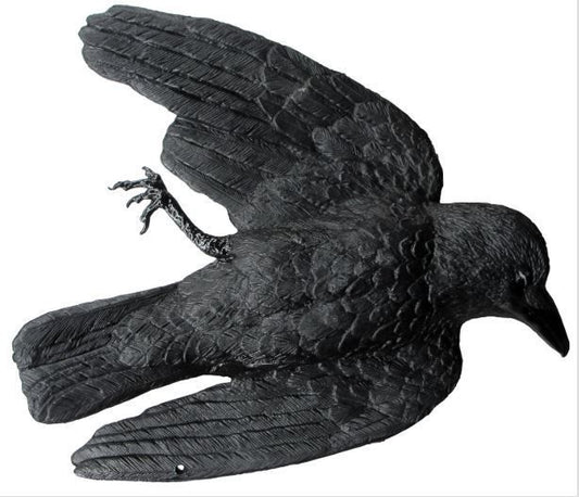 FlattyCrow - silhouet van een dode kraai - -Dierplagenshop