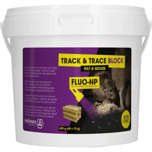 Track & Trace Block Fluo-NP (160x15g) - -Dierplagenshop